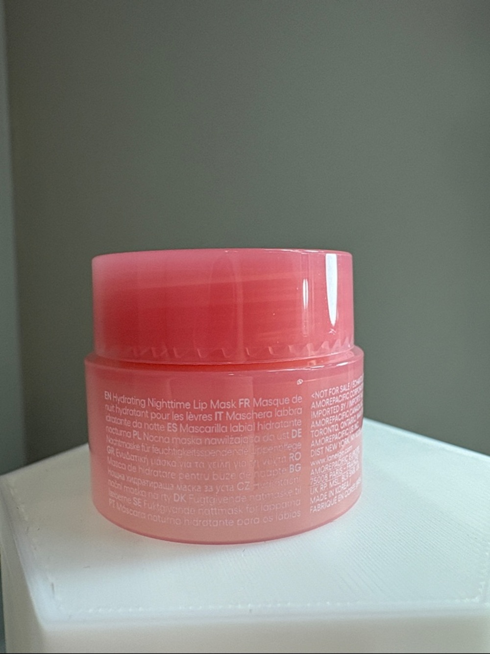 3/$25 LANEIGE, Lip Sleeping Mask in Berry Mini 0.1 oz Hydrating Lip Treatment BN - Picture 2 of 4